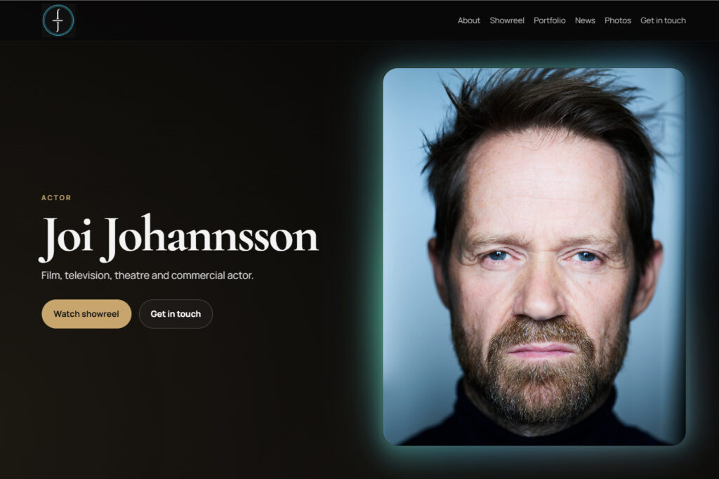 Vefur Jóa Jóhannssonar leikara